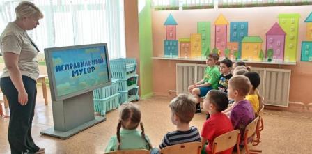 Информационная кампания по раздельному сбору мусора