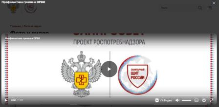 Профилактика гриппа и ОРВИ