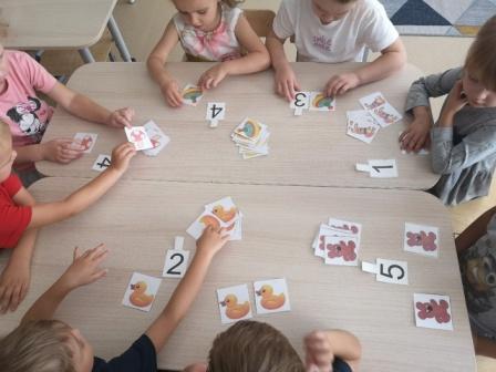 Занятие по развитию предпосылок математических представлений