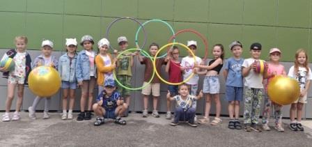 Спортивное развлечение "Малые Олимпийские игры"